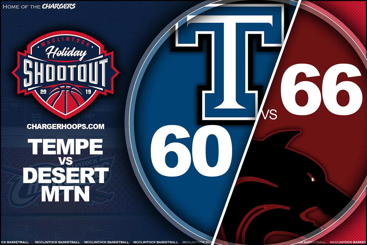 Game 1 Tempe 60 Desert Mtn. 66 Final