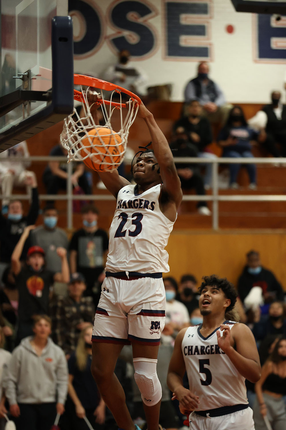 Wesley Dunking!