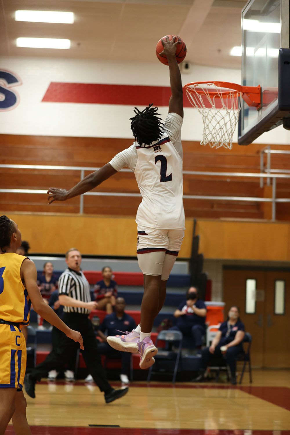 Scroggins Dunking!