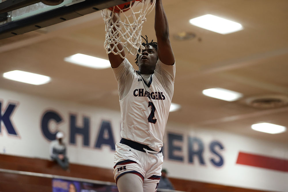 Scroggins Dunking!