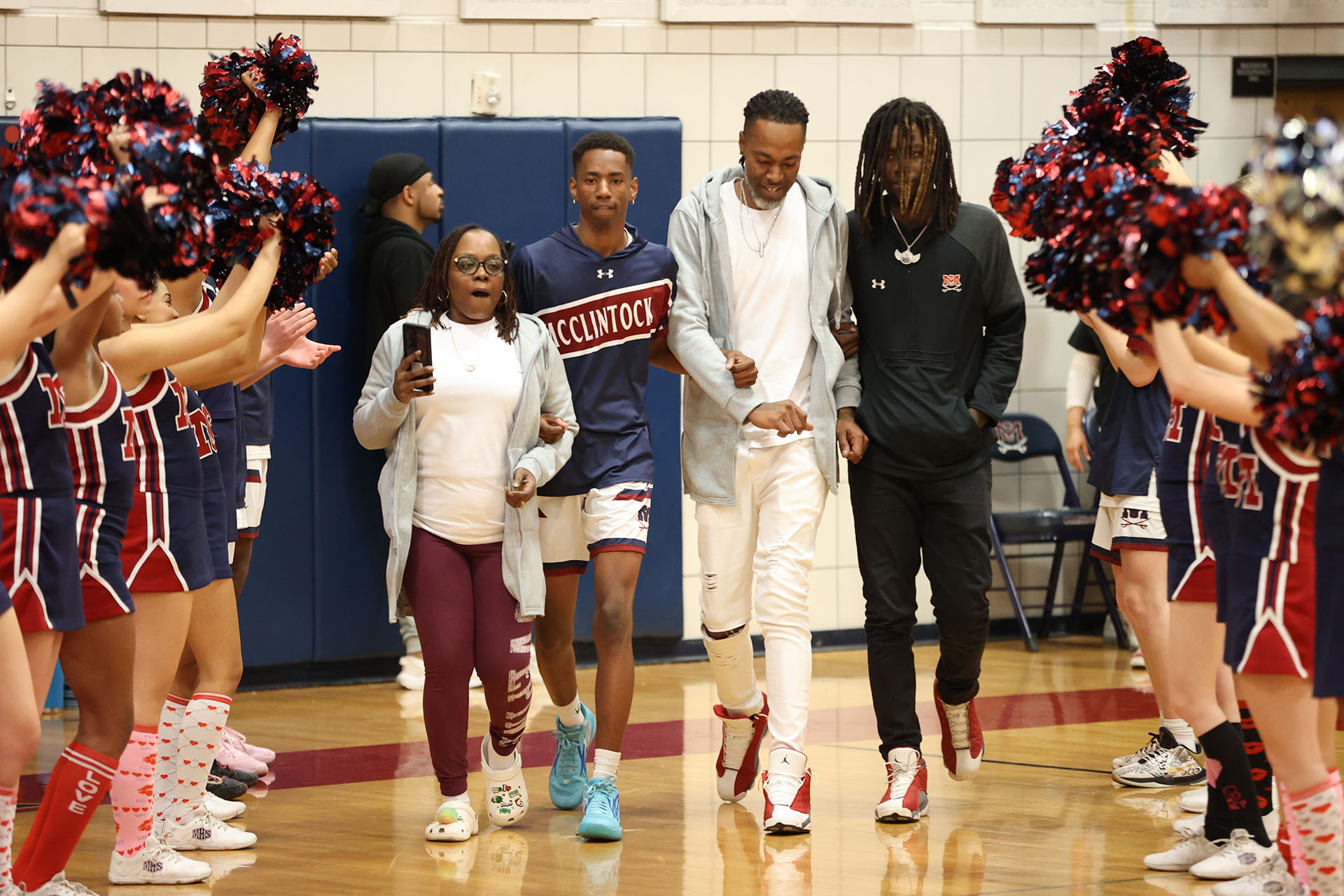 Khai Strong and his family when they are introduced