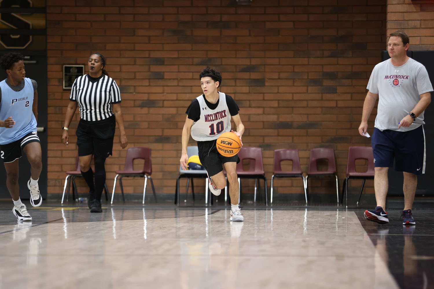 Getting down the Court with the ball