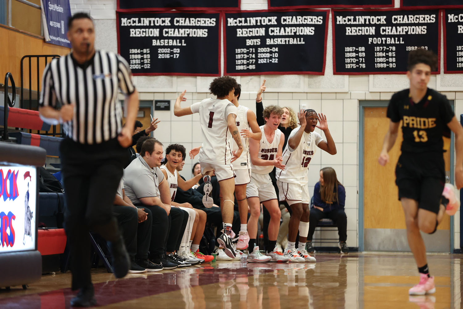 Bench excited