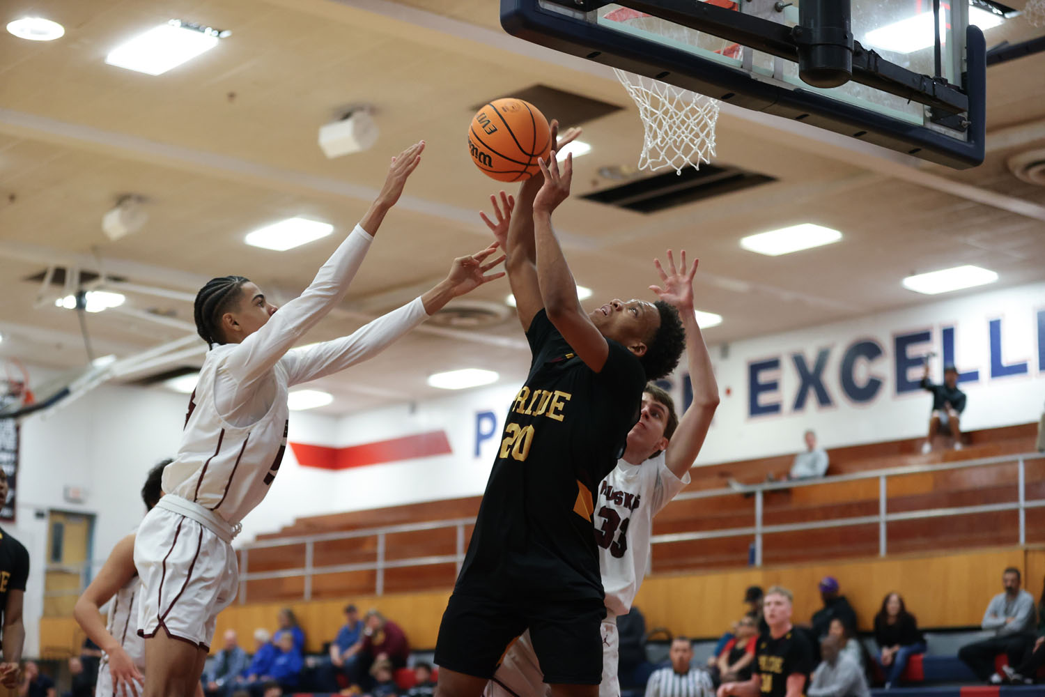 Rebounding the ball