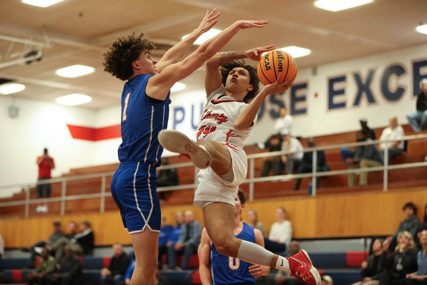 Contested shot