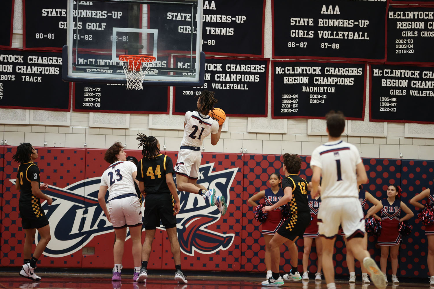 McClintock with the rebound