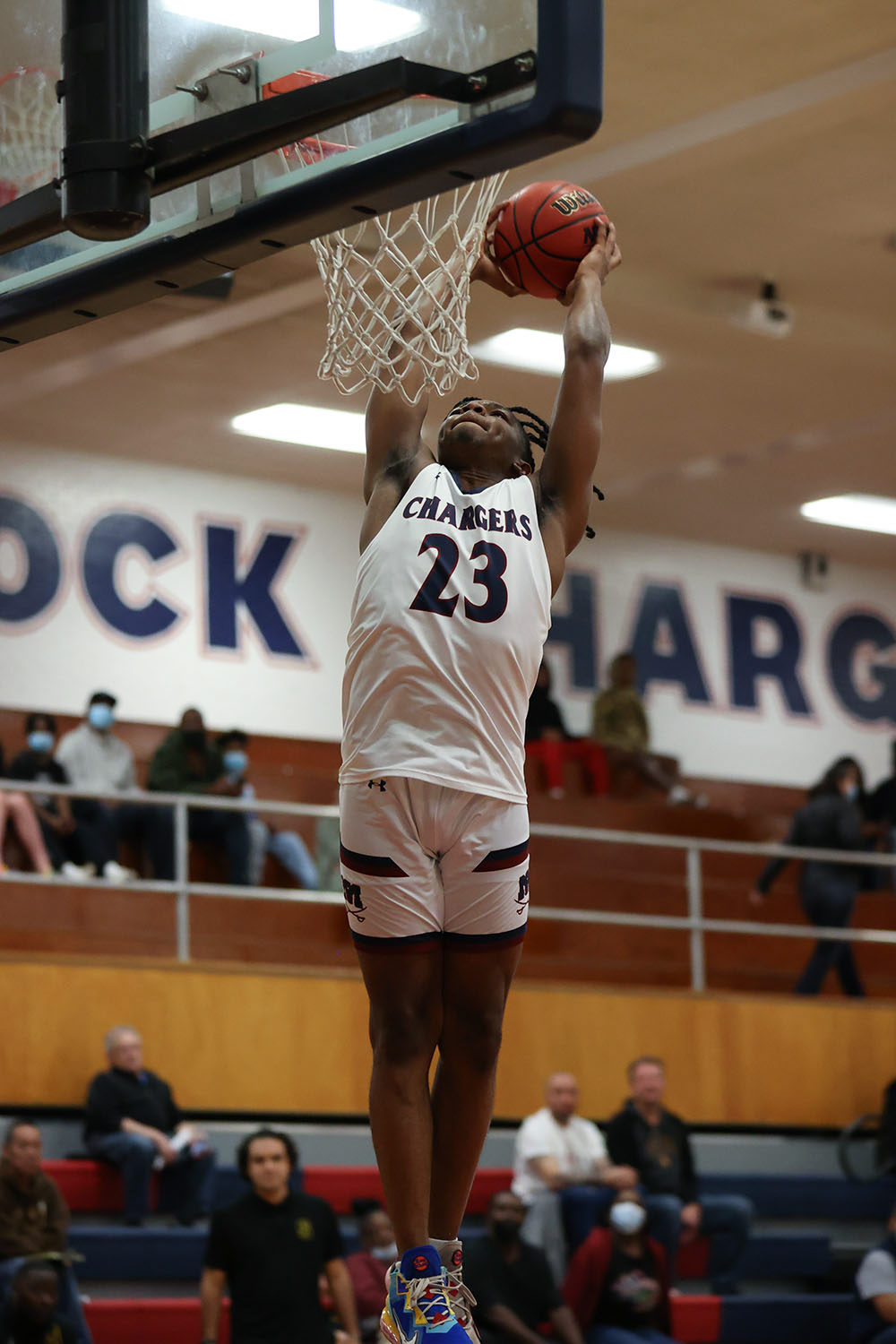 Wesley with a Huge Dunk!