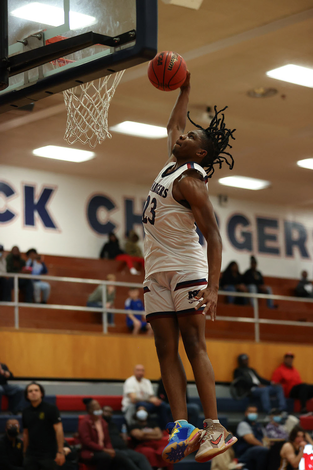 Wesley Dunking!