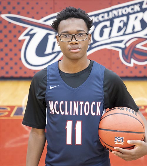 McClintock Basketball Player Darius Ward