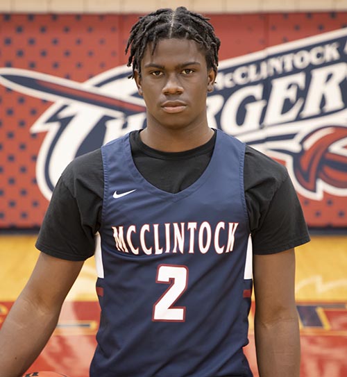 McClintock Basketball Player Erenzo Scroggins