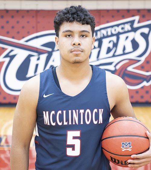 McClintock Basketball Player Javier Bermudez