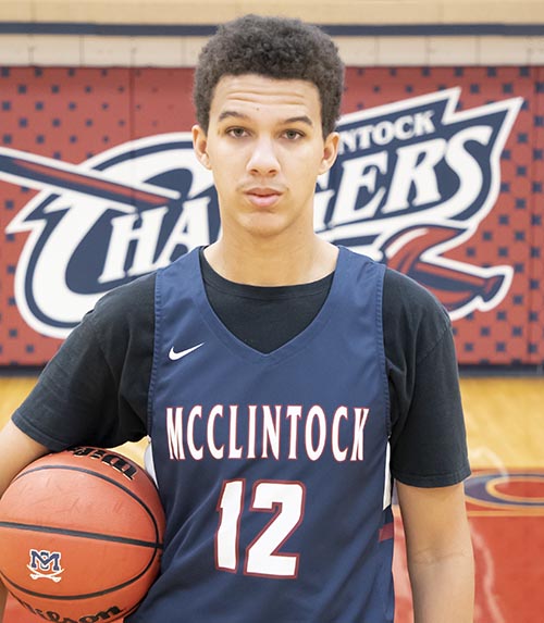 McClintock Basketball Player Keanu Shelton